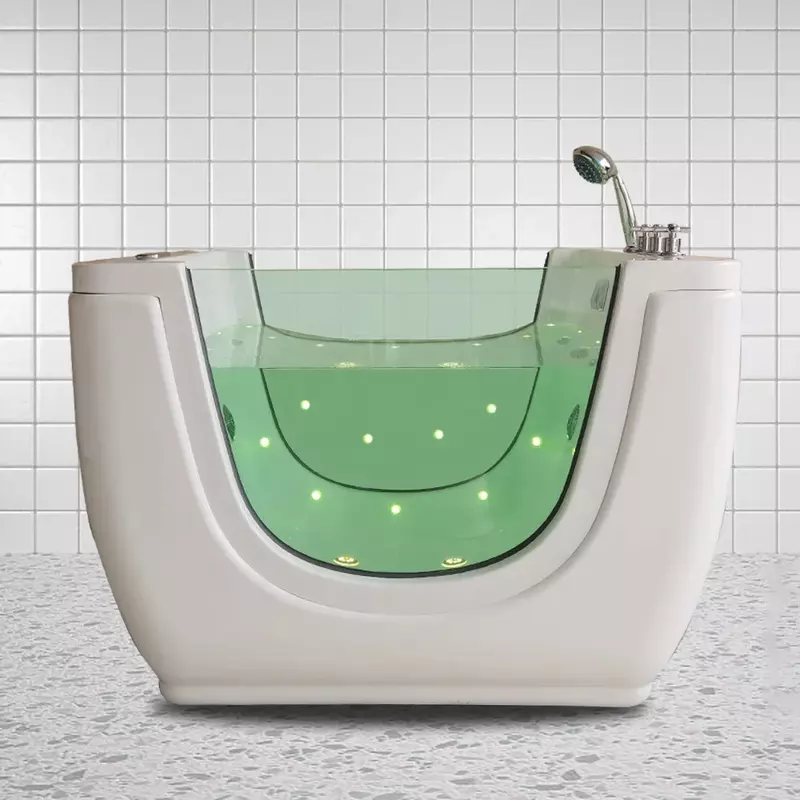New design baby spa thermostat freestanding baby bathtub spa kids spa bath tub