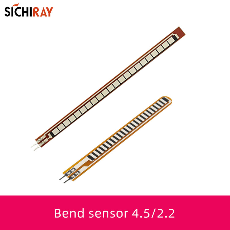 4.5นิ้ว Resister Bend Sensor-Flex FPC โมดูลสำหรับ Arduino Robotics Arm Raspberry โครงการอิเล็กทรอนิกส์ DIY ฮาร์ดแวร์การศึกษา