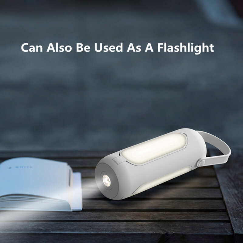 Przenośna lampa namiotowa Składane żarówki LED Akumulatorowe lampy kempingowe USB do domu i biura Namiot do samochodu Zewnętrzne oświetlenie latarka