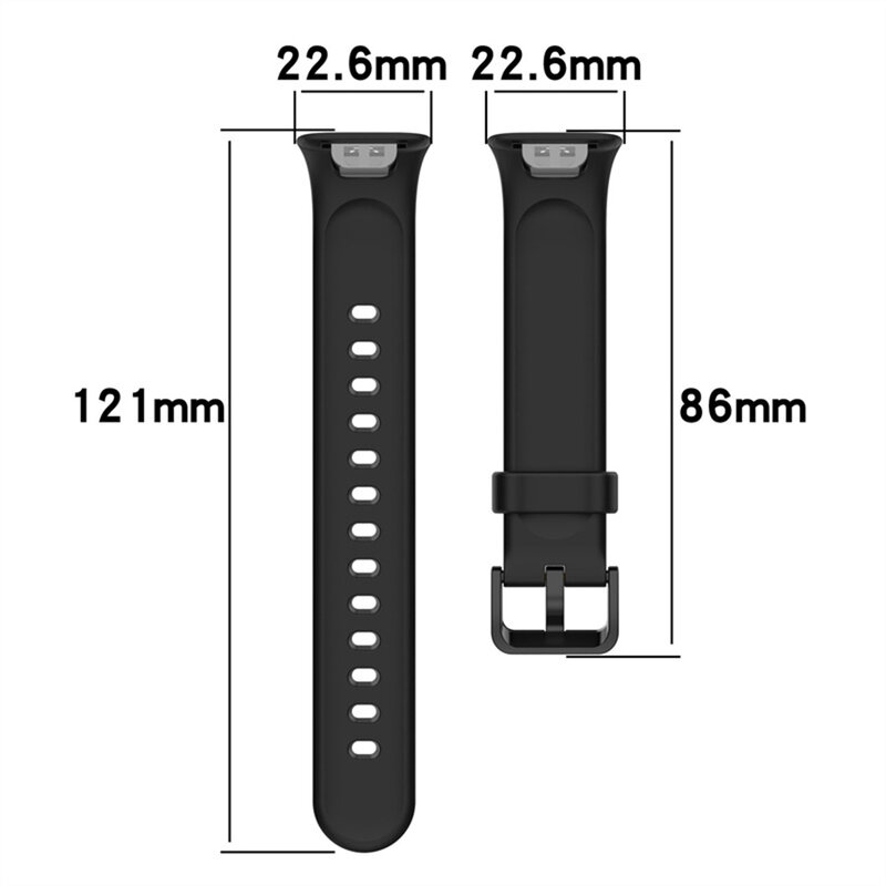 Armband für Xiaomi Mi Band 7 Pro Silikon TPU Ersatz Armband Smart Watch Armband für Miband 7 Pro Armband Zubehör Correa