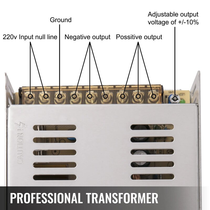 VEVOR 휴대용 PCP 공기 압축기 펌프, 에어건 라이플 팽창기용 변압기 포함, 고압, 4500Psi, 300Bar, 110V, 220VAC, 12VDC