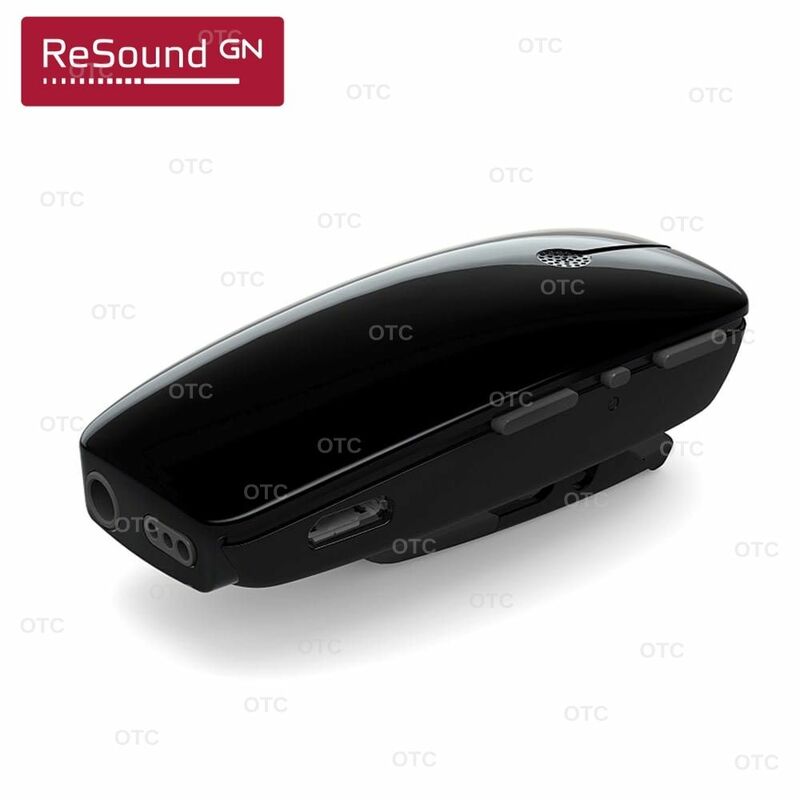 Alat bantu dengar GN melakukan ulang mikrofon mikro streamer suara untuk mengirimkan ulang (dan danalog) alat bantu dengar nirkabel kompatibel