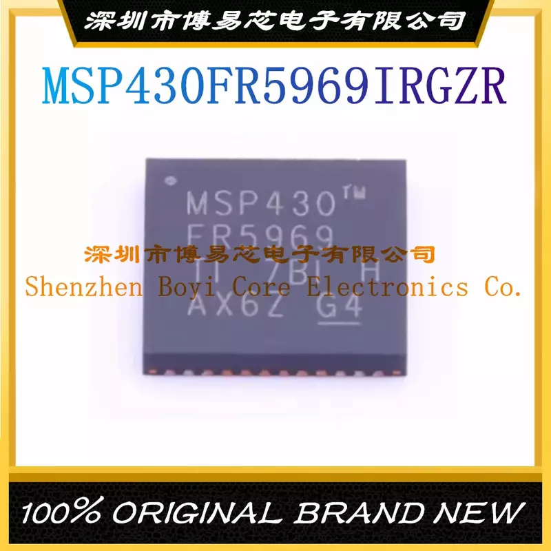 MSP430FR5969IRGZR Paket QFN-48 Chip IC Kontroler Mikro Asli Baru (MCU/MPU/SOC)