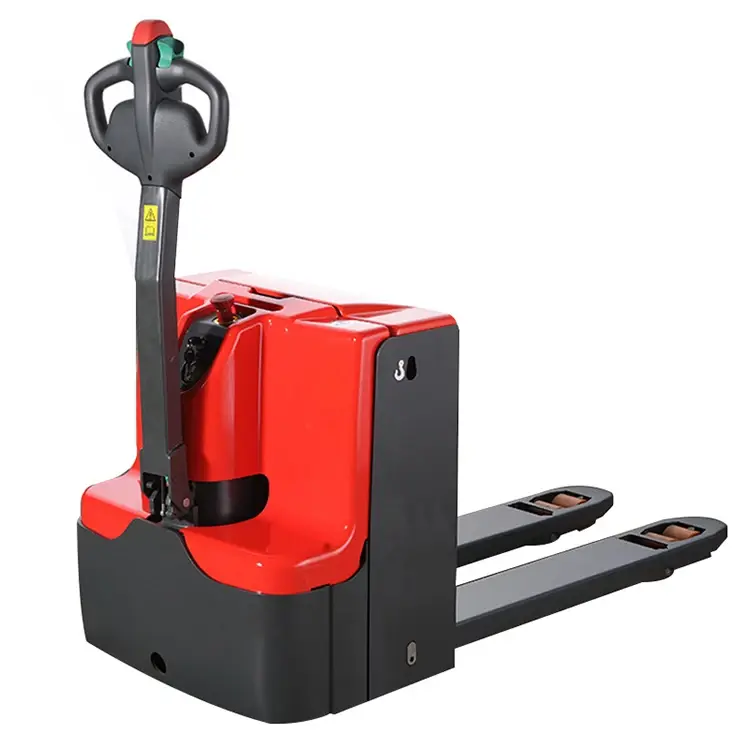 1ton 2t full electric scale powered lithium pallet truck ja small e