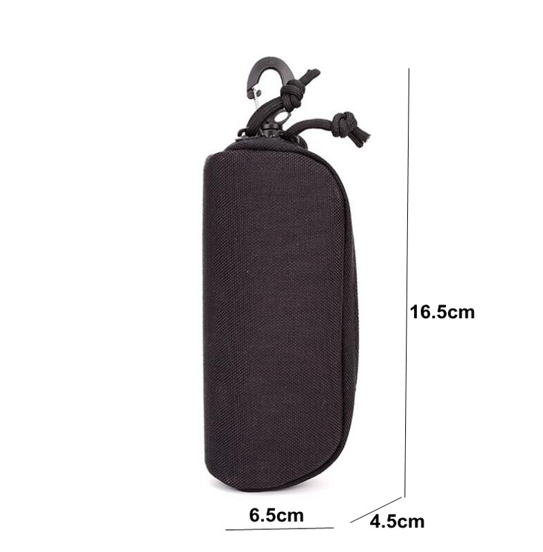 Tactical MOLLE Eyeglass Case Shockproof Protective Box Portable Outdoor Sunglasses Case