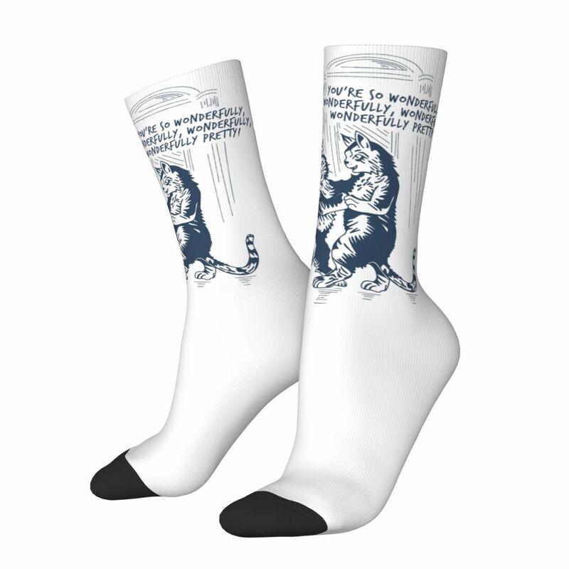 Rock Band The Cure Lovecats calcetines de Metal para hombres y mujeres, calcetines deportivos, Súper suaves, regalos maravillosos