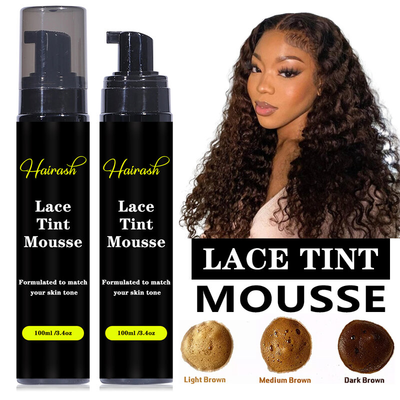 Melting Spray Temporary Hold Lace Tint Mousse Waterproof  Wig Glue For Lace Front Wig Invisible Hair Glue Wax Stick Edge Control