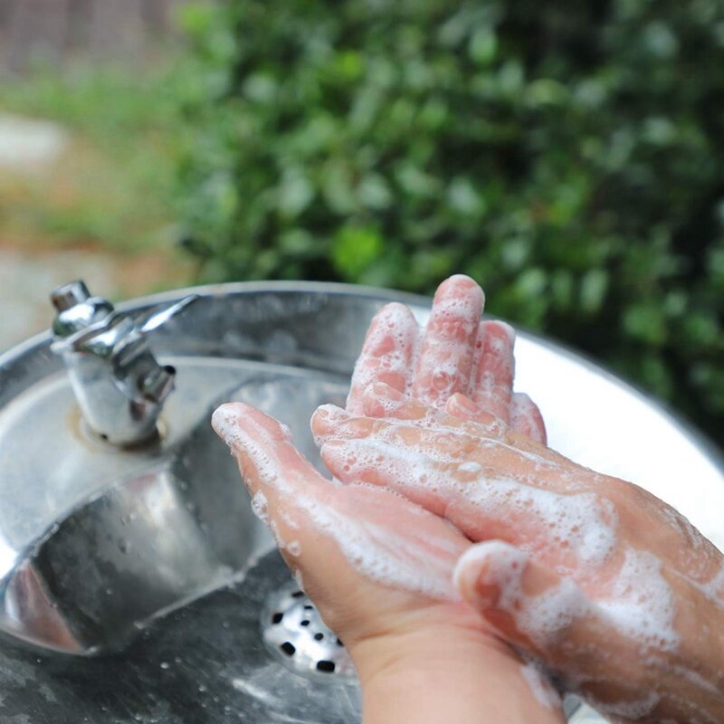 6 Dozen (300 Vellen) Mini Draagbare Wegwerp Reispapier Zeeplakens Schuimende Handwasbad Geurende Handzeep Duurzaam