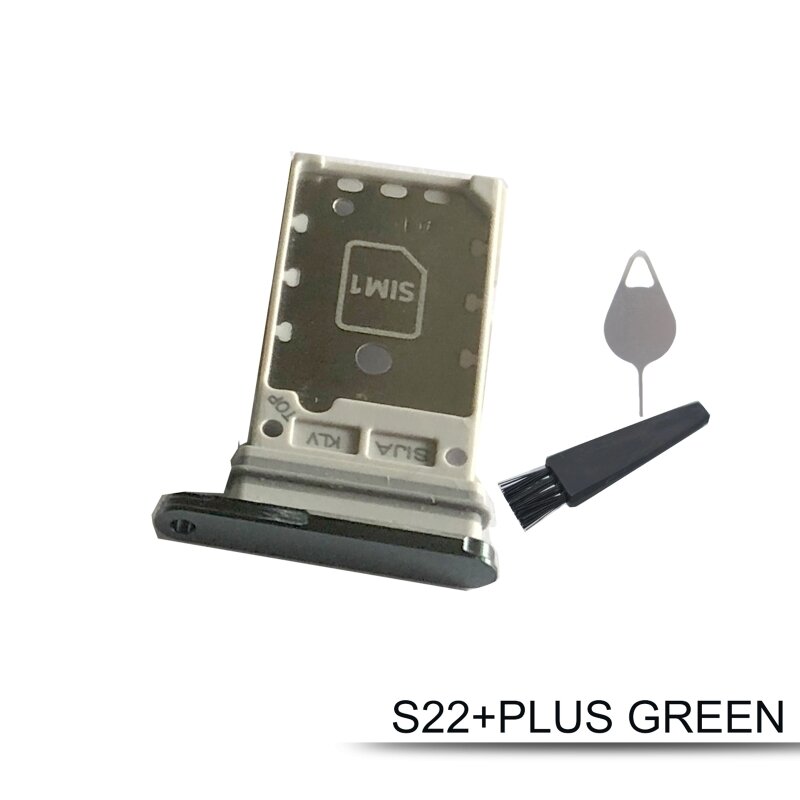 Adaptor Slot kartu Chip SIM untuk galaxy S22 Ultra S22 + S22 aksesori telepon Dropship baru