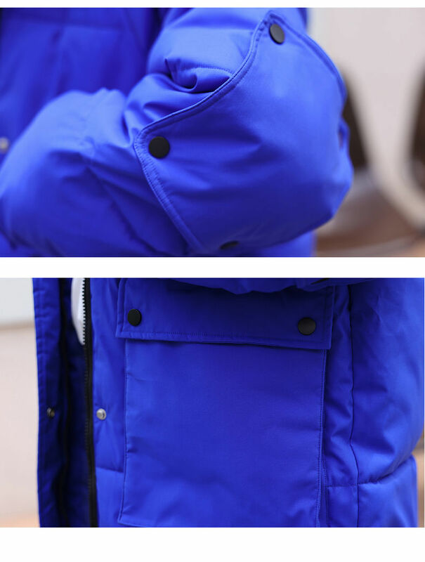 여성용 롱 다운 코튼 코트 2024 겨울 파카, 두껍고 따뜻한 코튼 코트, 방풍 후드 겨울 재킷, 패딩 퍼퍼 파카 코트