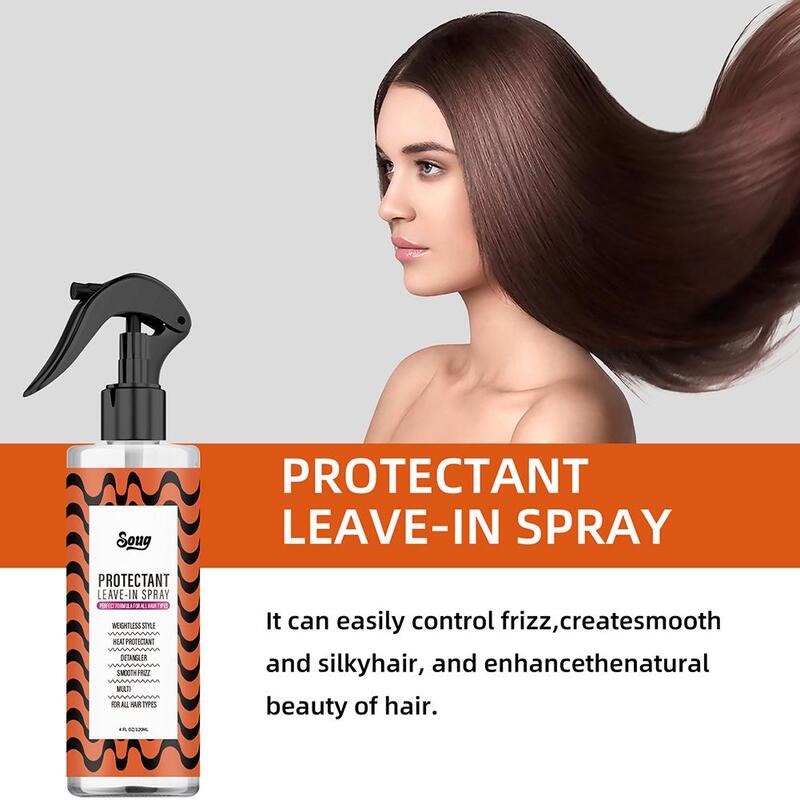 120ml Spray Hair Conditioner Hair Treatment Spray Repair Dry Straightening Eliminates Fluffy Frizz Hair Damaged Care M8D8