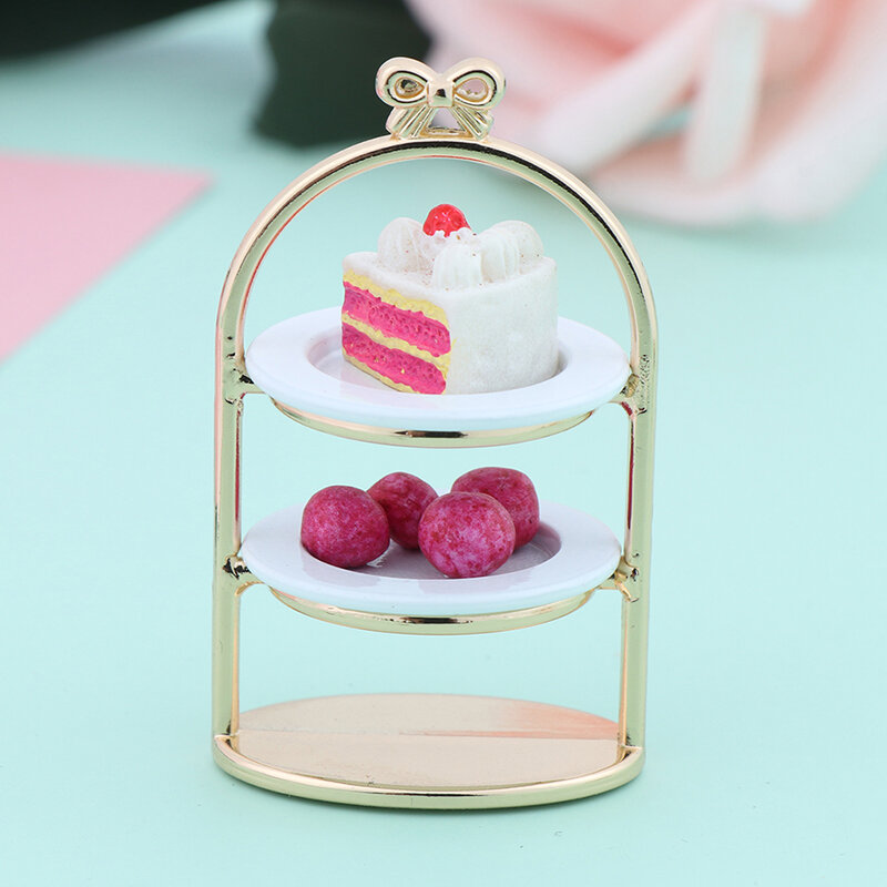 Kunstmatige Bakkerij Cake Brood Fruit Banaan Poppenhuis Keuken Speelgoed Ambachtelijke Diy Versiering Accessoires Nep Miniatuur