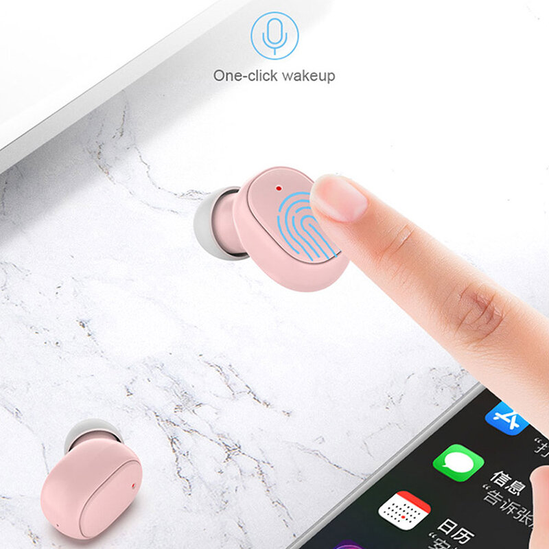 TWS A6 lite Bluetooth Earphone Wireles 5.0 Headphone Stereo Headset Sport Earbuds Microphone With Charging Box For iphone xiaomi