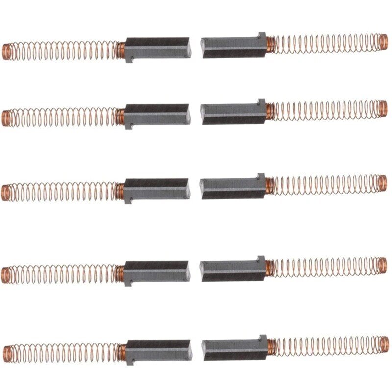 10 Pcs Carbon Motor Brushes Engine Brush Spare Replacement Parts Motor Brush For Kitchenaid Mixers W10380496