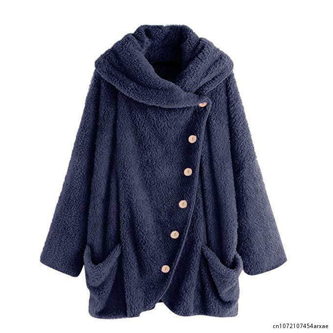 Herbst Winter Frauen Kunst pelz Mantel Mode lässig Reiß verschluss kurze Jacke Turndown Kragen weibliche Fleece Plüsch Oberbekleidung