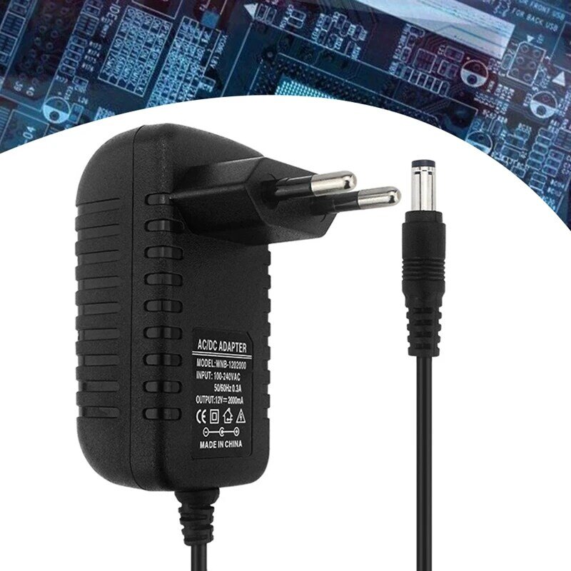 Voor Banaan Pi BPI-R3 Ontwikkeling Board Power Adapter 24W Dc 12V 2a Voeding