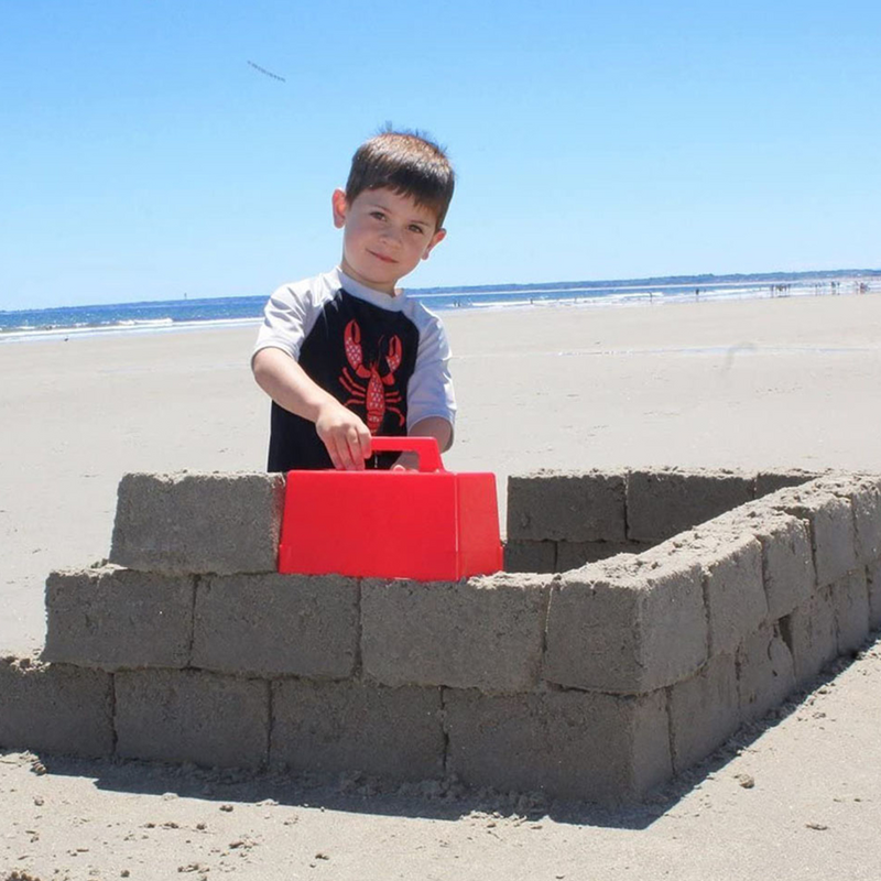 3 Pcs Brick Model Sand Molds Snow Brick Molds Sand Castle Block Maker Mold Castle Foundation DIY Beach