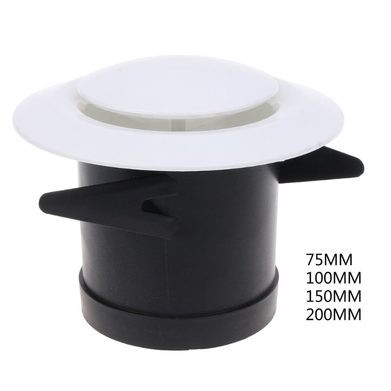 E5BE Пластиковая регулируемая круглая вентиляционная крышка потолочный воздуховод для кухни спальни прочная вентиляция