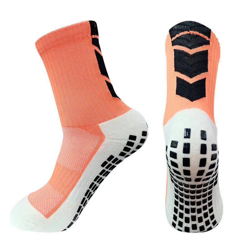 Высококачественные противоскользящие футбольные носки для взрослых и детей, нескользящие носки с присоской, спортивные футбольные бейсбольные полотенца