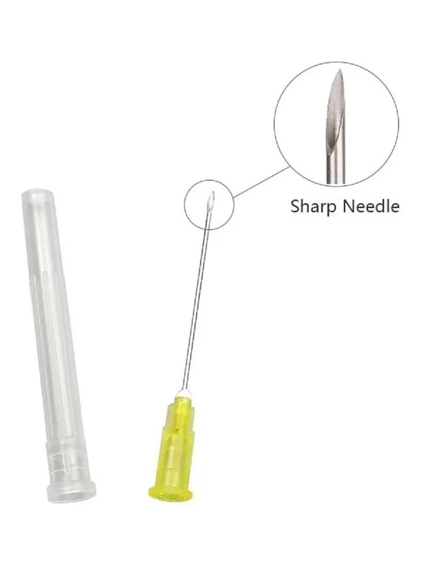 Poulet CharacterSharp Tip Body Face Skin Mesotherapy, Safety Individual GT, 30G, 34G, 4mm, 13mm, 25mm, Vente chaude