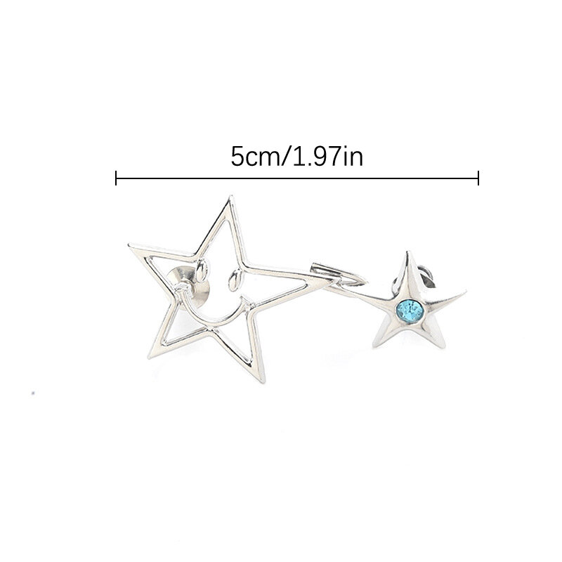 Detachable Waistband Five-pointed Star Buttons Tool Jeans Waist Buckle Adjustment Button For Pants Jeans Waist Clip