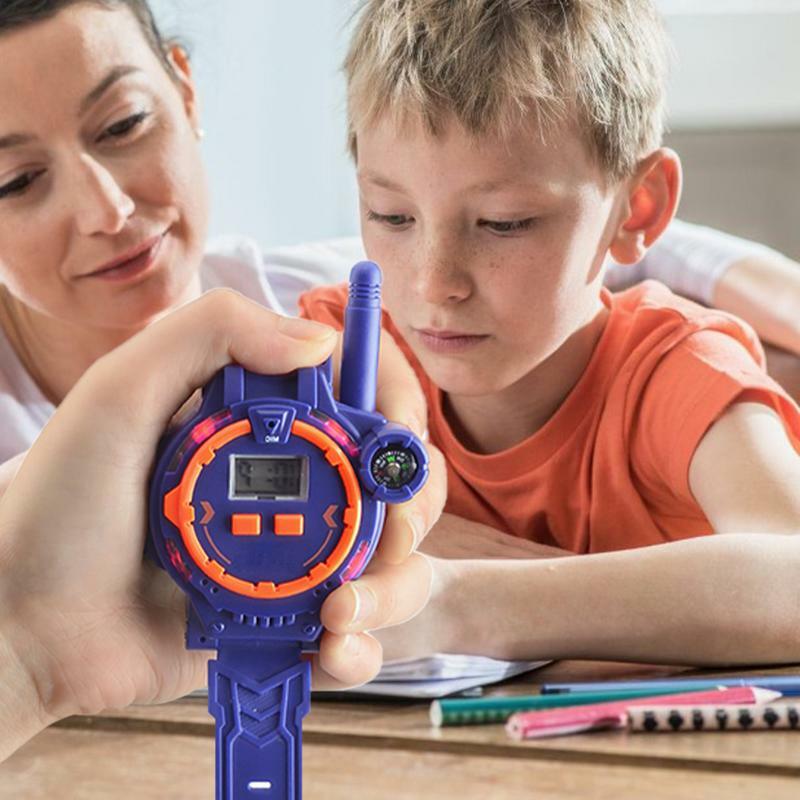 Watch Walkie Talkies Children Interaction Interphone Toy Two Way Walky Talky Fashion Long Distance Call Interactive Kids Toys
