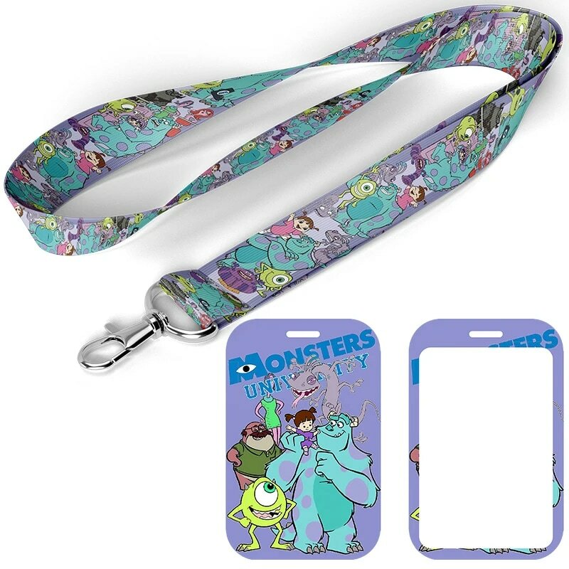 B1626 Cartoon Neck Strap Retro Lanyard Credit Card Holders Keycord Key Holder DIY Hanging Rope Phone Accessories