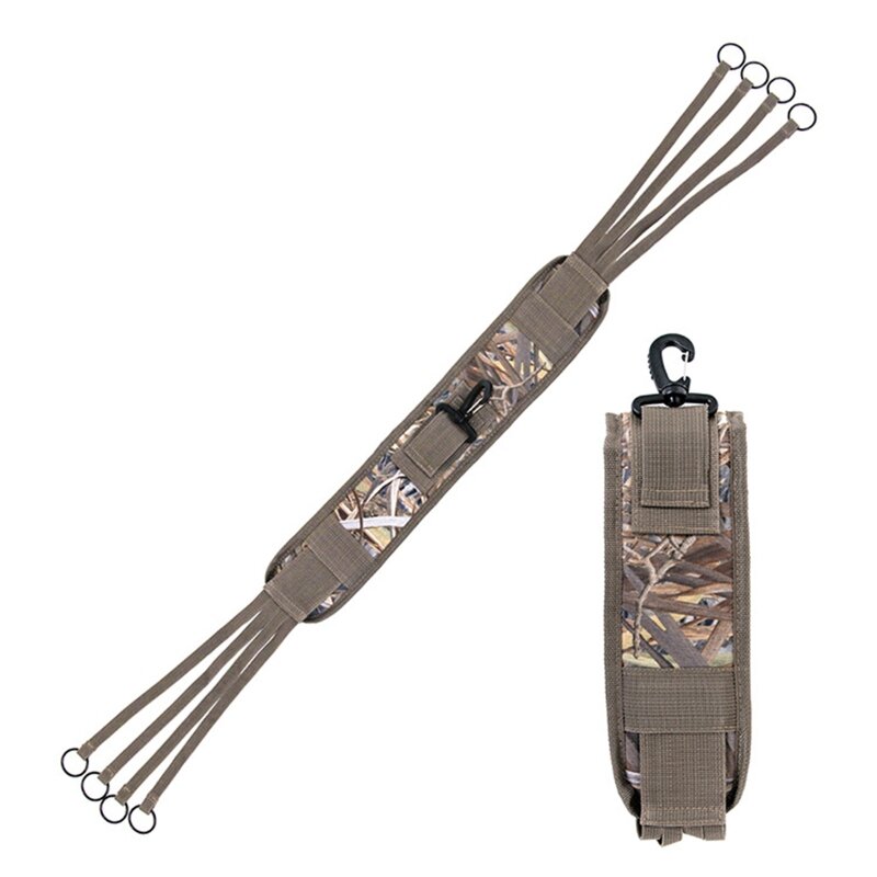 بطة للناقل صيد الطيور حزام شماعات حزام قابل للتعديل في الهواء الطلق متعددة الوظائف حقيبة التمويه حزام الصيد ل Catc