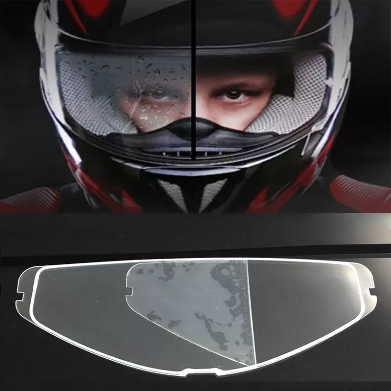 Film anti-buée pour casque de moto, haute qualité, bouclier de visière, degré de brouillard pour casques à lentille AGV K6 K6S