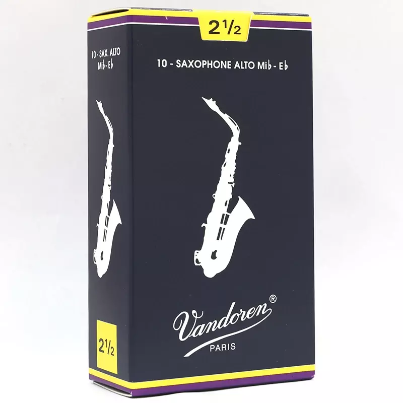 France Vandoren Kotak Biru Klasik Eb Alto saksofon Reeds
