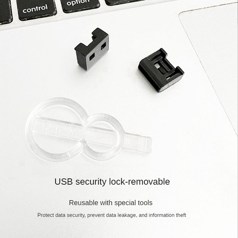 50 buah tutup Port pengisi daya colokan debu USB kunci keamanan Universal pelindung tahan debu PC Notebook Laptop