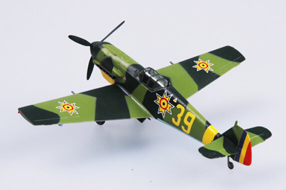 Easymodel 37285 1/72 BF-109E BF109 Romanian Fighter Bomber Assembled Finished Military Static Plastic Model Collection or Gift