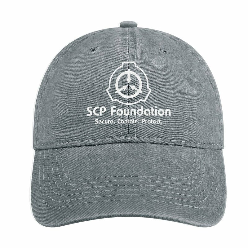 SCP Foundation-Chapeau de cowboy pour femmes et hommes, casquette de plage, chapeau de soleil pour enfants, chapeaux de thé