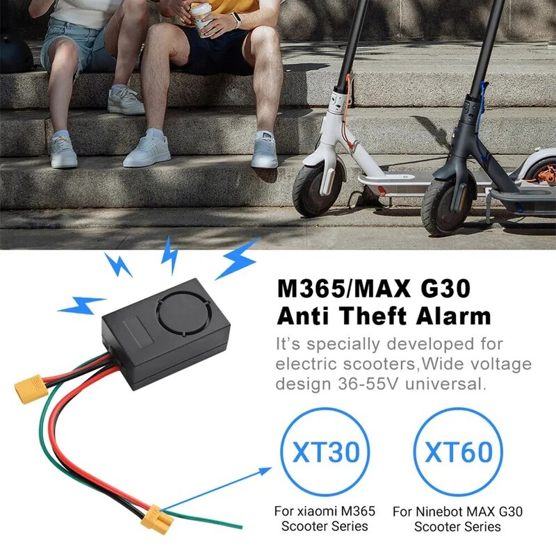 Alarm besar Anti Maling, Alarm besar Anti Maling untuk xiaomi M365 1s pro pro2 untuk ninebot max G30 G30D pengganti perangkat skuter listrik