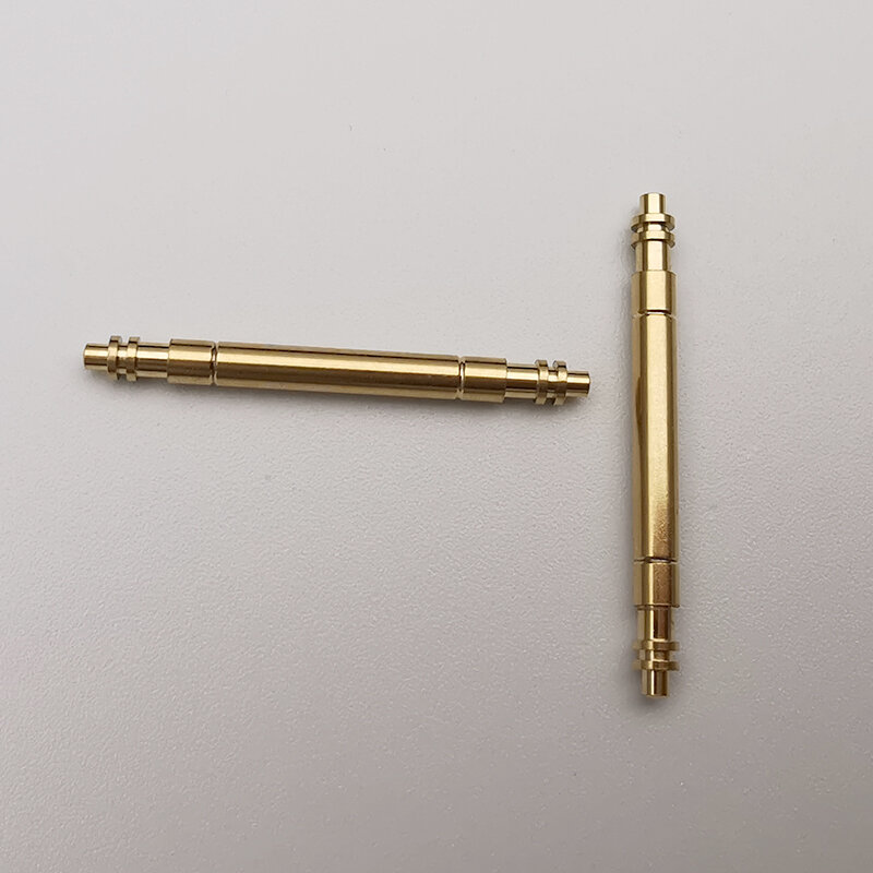 2 pezzi di barre a molla per orologi Color oro per Submariner 116618, accessori per orologi