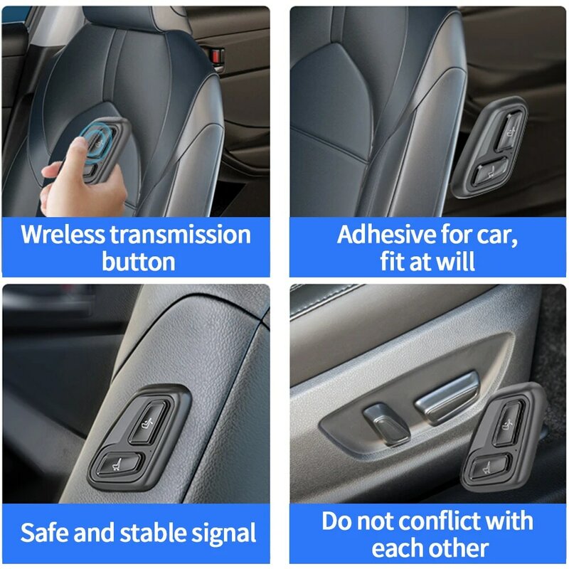 Botón de ajuste inalámbrico para asiento Tesla modelo 3 Y, accesorios interiores de Control remoto, 2021, 2022
