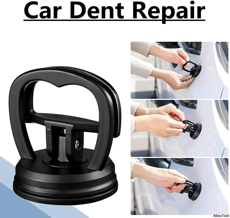 Large Metal Dent Puller Tools for Car Dent Repair Auto, Suction Cup for Removing Dents, Car Accessories Glass Lifter