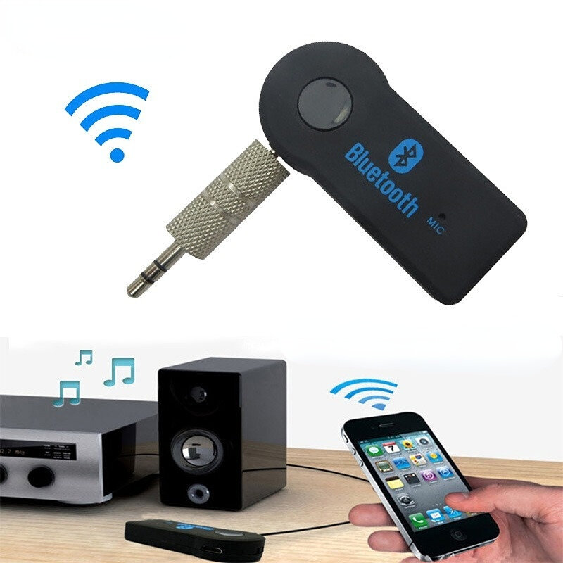 New 2 in 1 Wireless Bluetooth 5.0 Receiver Transmitter Adapter 3.5mm Jack For Car Music Audio Aux Headphone Reciever Handsfree