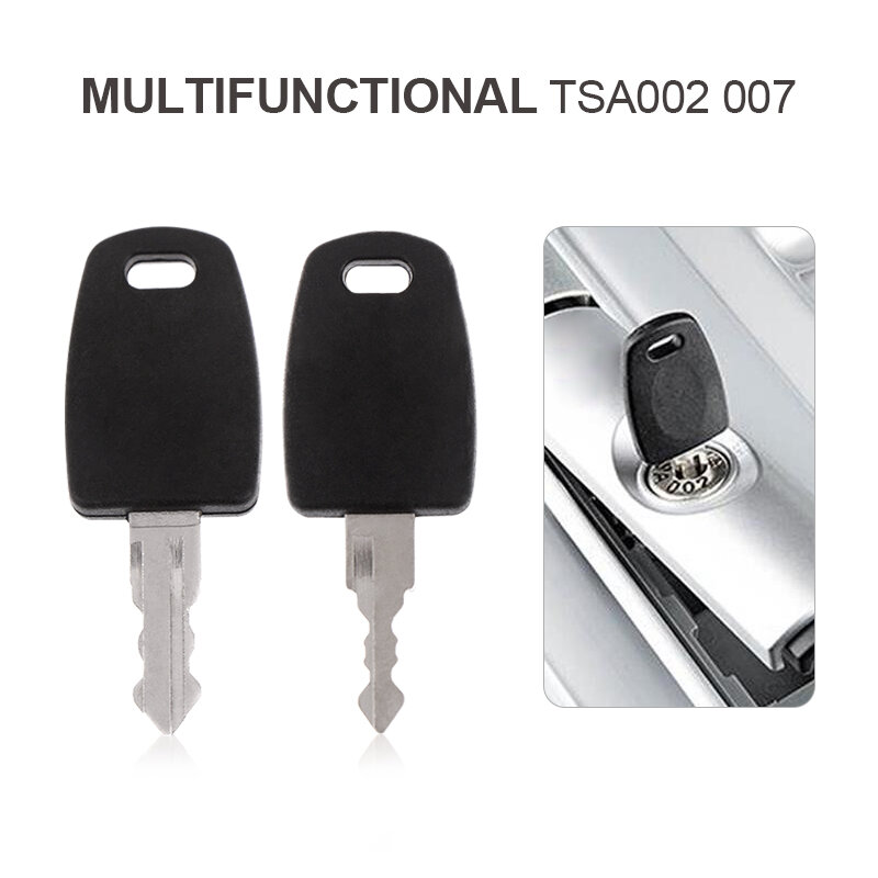 Multifunctional TSA002 007 Master Key กระเป๋าสำหรับกระเป๋าเดินทางศุลกากร TSA ล็อค