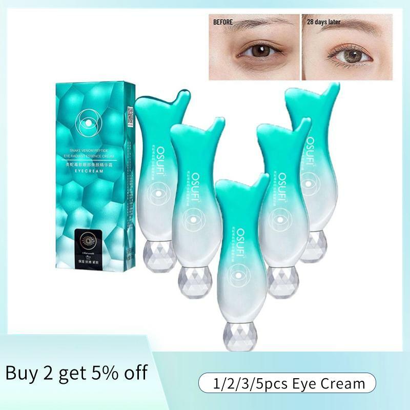 30g Snake Peptide Eye Cream Anti-Wrinkle Anti Aging For Dark Circles Eye Bags Fine Lines Eye Serum Tightener Eye Cream
