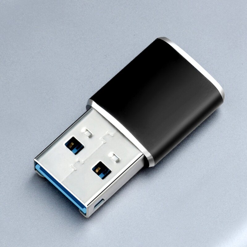 Adaptor Pembaca Kartu Memori 3.0 USB Mini Aluminium untuk Kartu Micro-sd/Adaptor Pembaca Kartu TF Laptop Komputer Pc