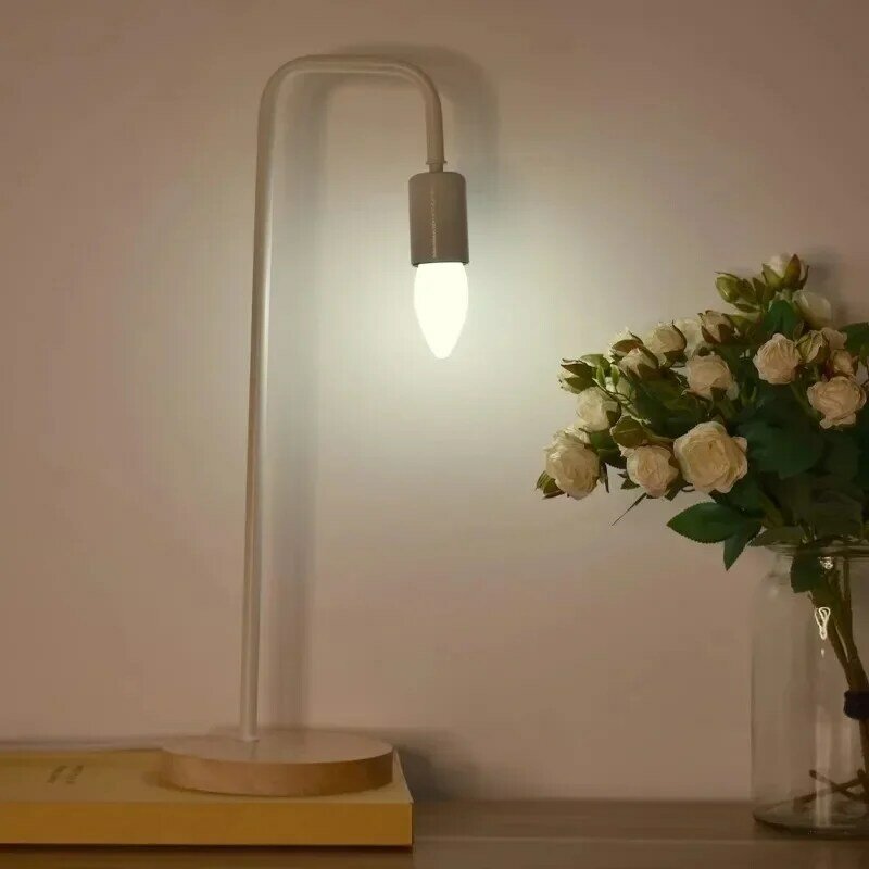 Lampu LED Mini E14 E12 LED bohlam lampu kulkas pengganti bola lampu sekrup Halogen untuk lemari pajangan kulkas