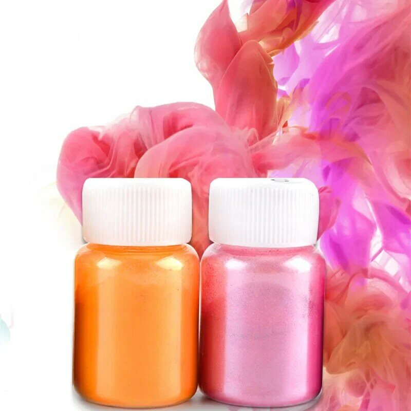 18 Kleur Epoxyhars Pigment Kits Mica Poeder Dye Parel Pigment Natuurlijke Mica Minerale Poeder Diy Glitter Epoxy Schimmel Sieraden maken