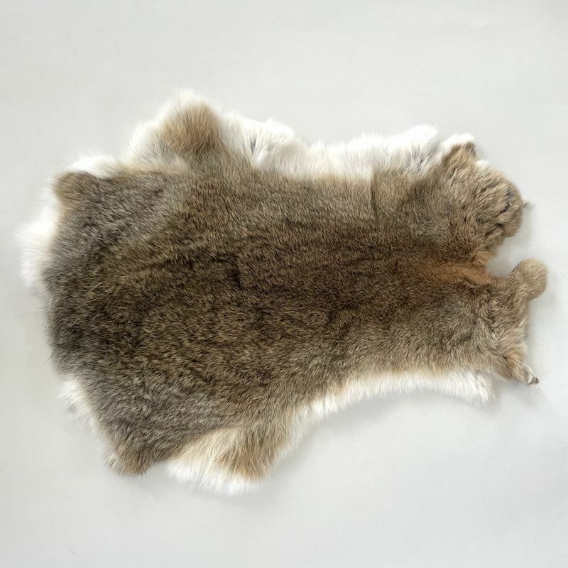 Rabbit Skin 100% Genuine Natural Rabbit Fur Rabbit Pelt For Sale