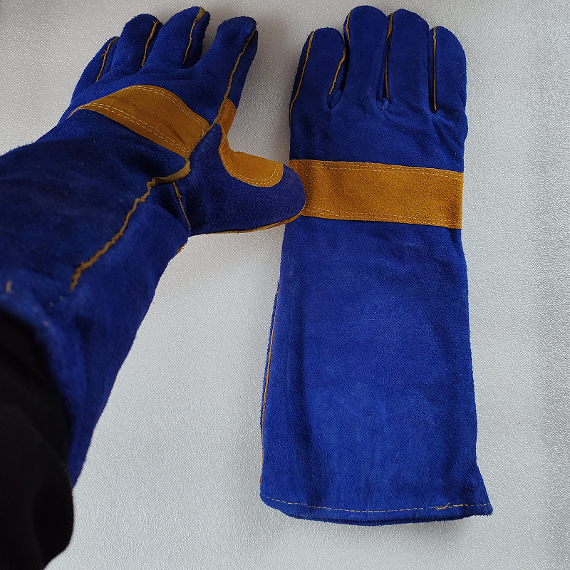 多機能溶接保護手袋,耐熱性,ミグスティック溶接機,バーベキュー用,40cm