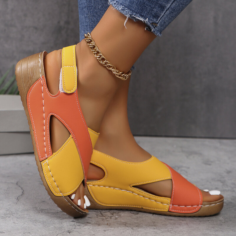 2024 Women's shoes summer new fashion sandals Breathable comfortable sports casual shoes women's shoes beach sandals