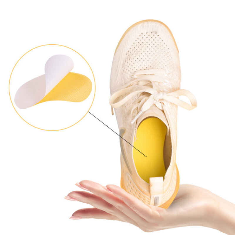 10/20 buah stiker sol dalam penenang kaki Lemon Koyo penghilang bau sepatu anti keringat perawatan kaki antibakteri