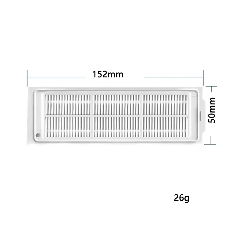 Brosse principale latérale en tissu pour aspirateur Xiaomi Mi, pièces détachées pour aspirateur Robot Mop 2 Lite/MJSTL /MJST1S, filtre Hepa