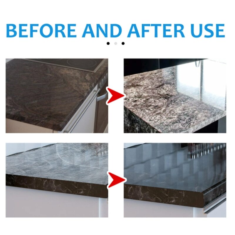 X6hd limpador azulejos eficiente, agente chapeamento cristal pedra para reparo arranhões azulejos, melhora a
