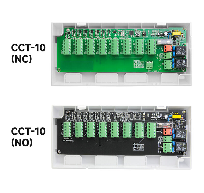 Beok-controlador de buje de CCT-10, caja LCD de válvula eléctrica con 8 subcámaras, concentrador de 8 canales